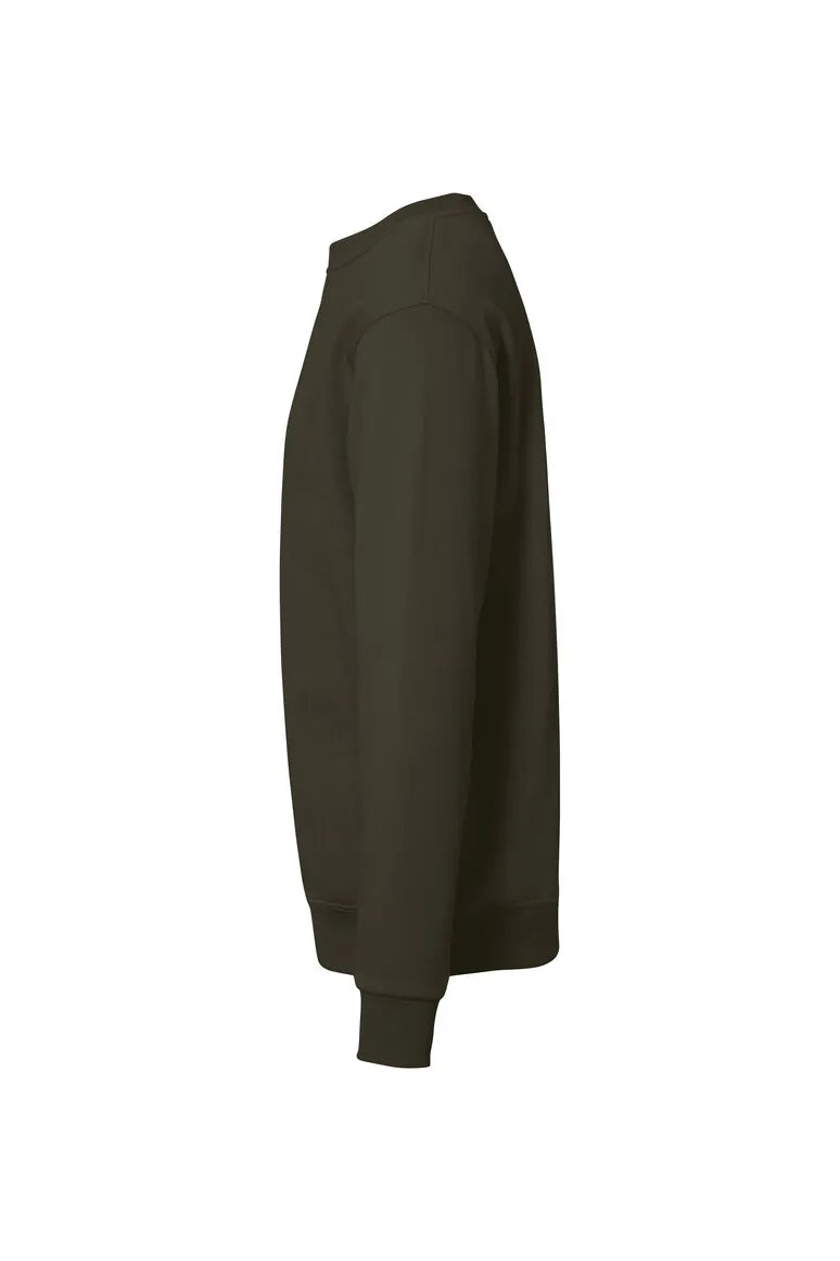 Hakro Sweatshirt Bio-Baumwolle Unisex olive Seite