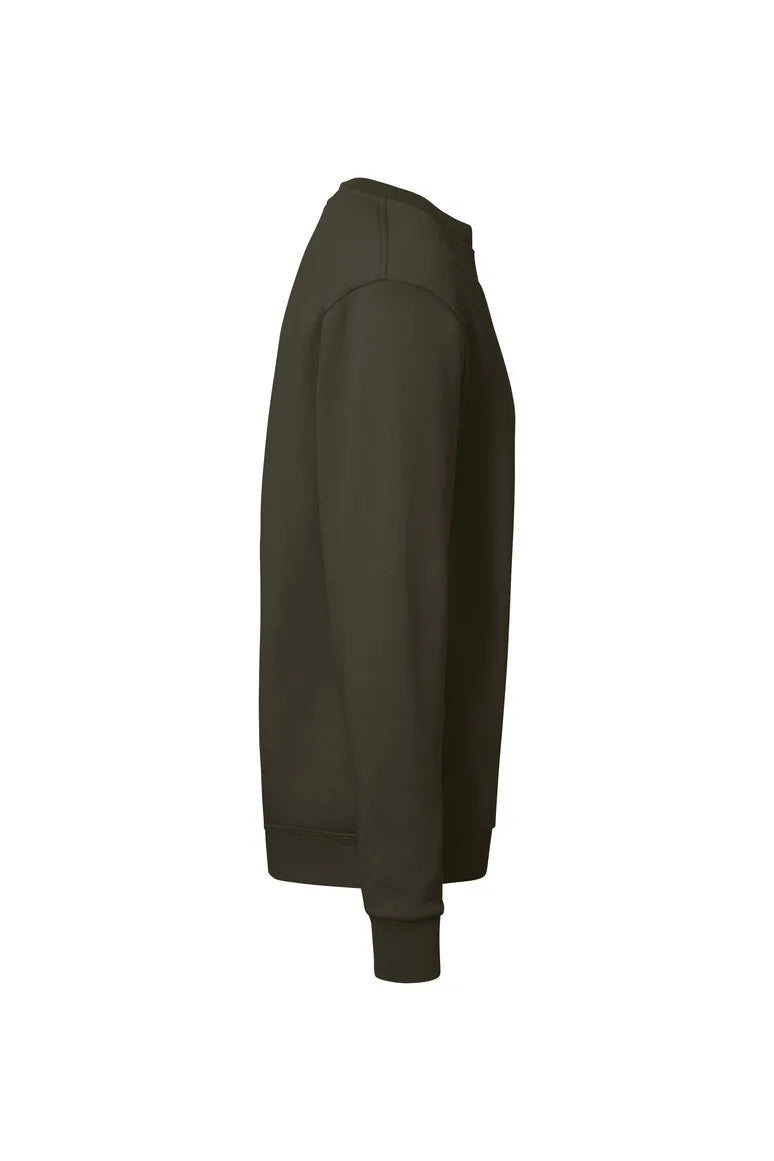 Hakro Sweatshirt Bio-Baumwolle Unisex olive Seite