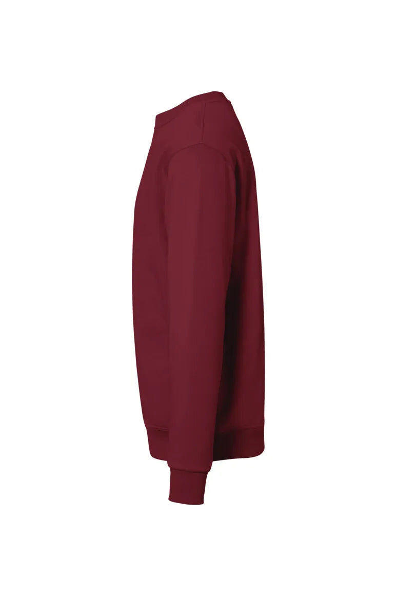 Hakro Sweatshirt Bio-Baumwolle Unisex weinrot Seite