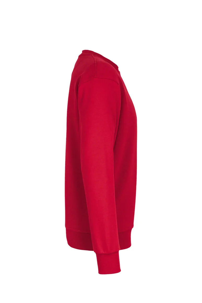 Hakro Sweatshirt MIKRALINAR Unisex rot Seite