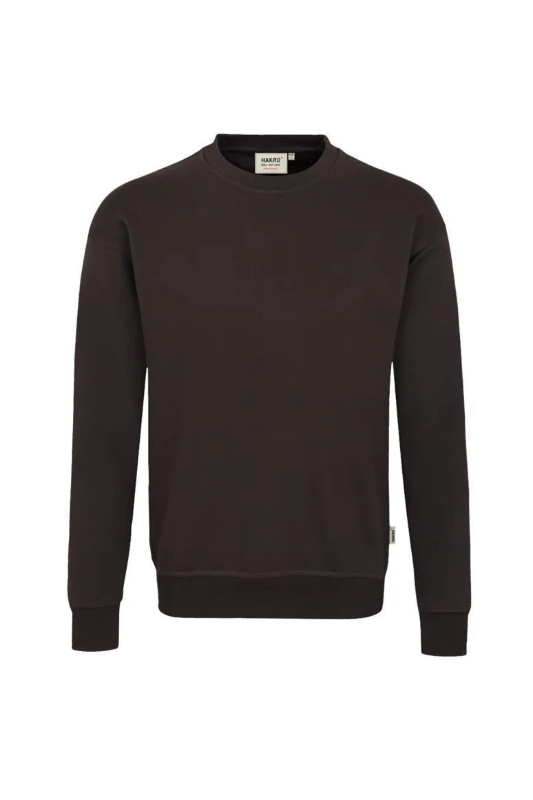 Hakro Sweatshirt MIKRALINAR Unisex schokolade Front