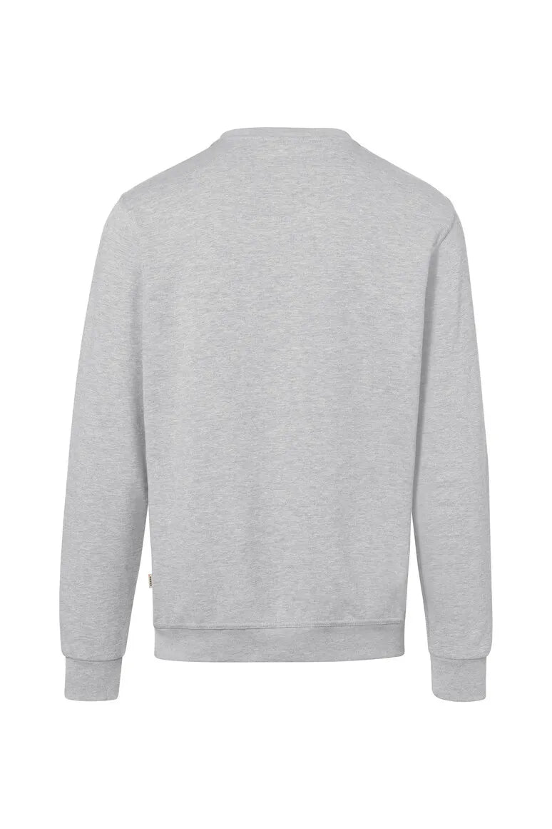 Hakro Sweatshirt Premium Unisex ash meliert Rücken