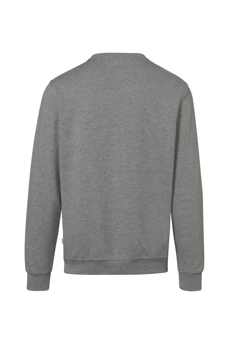 Hakro Sweatshirt Premium Unisex grau meliert Rücken