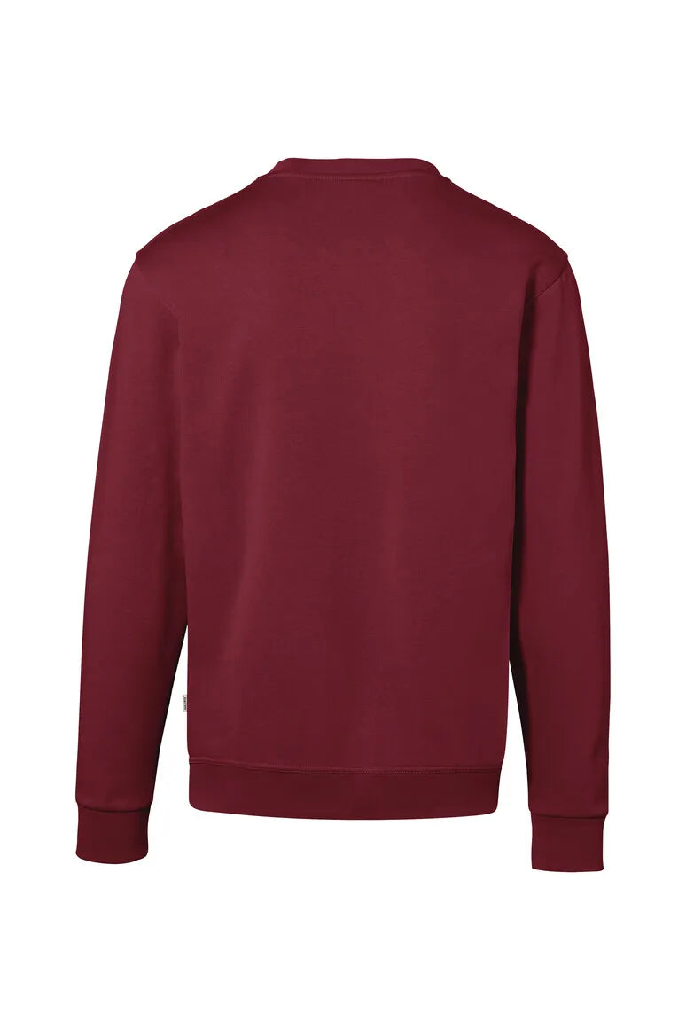 Hakro Sweatshirt Premium Unisex weinrot Rücken