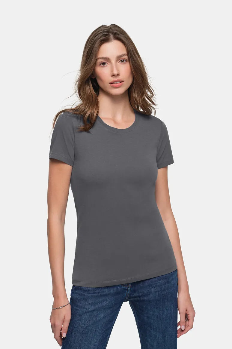 Hakro T-Shirt Classic Damen graphit Lifestyle