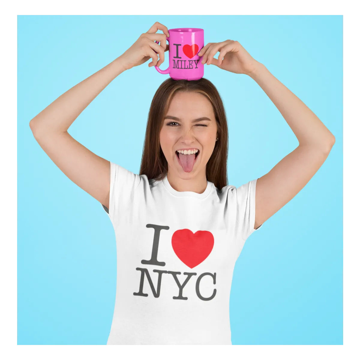 BIGTIME I Love I ♥ NYC T-Shirt Unisex Front