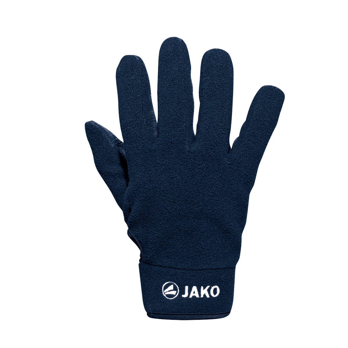 JAKO Feldspielerhandschuhe Fleece marine Front #farbe_marine