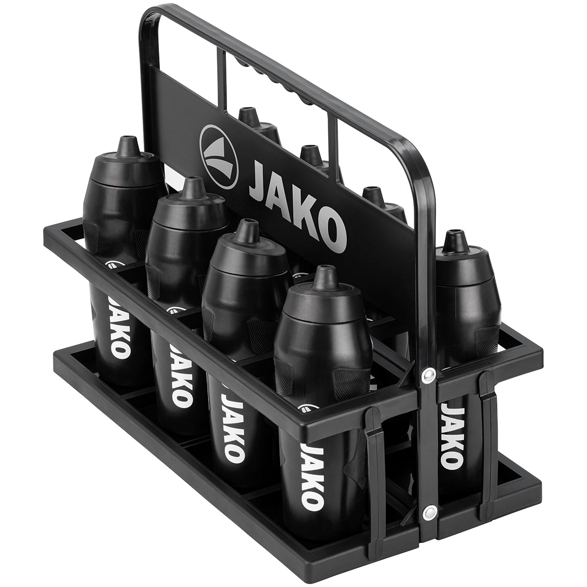 JAKO Flaschenhalter schwarz Front #farbe_schwarz