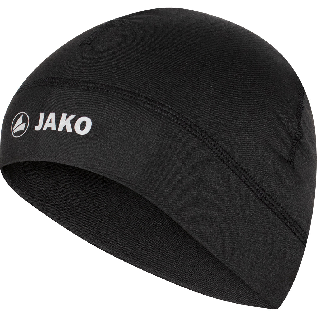 JAKO Funktionsmütze Run schwarz Front #farbe_schwarz