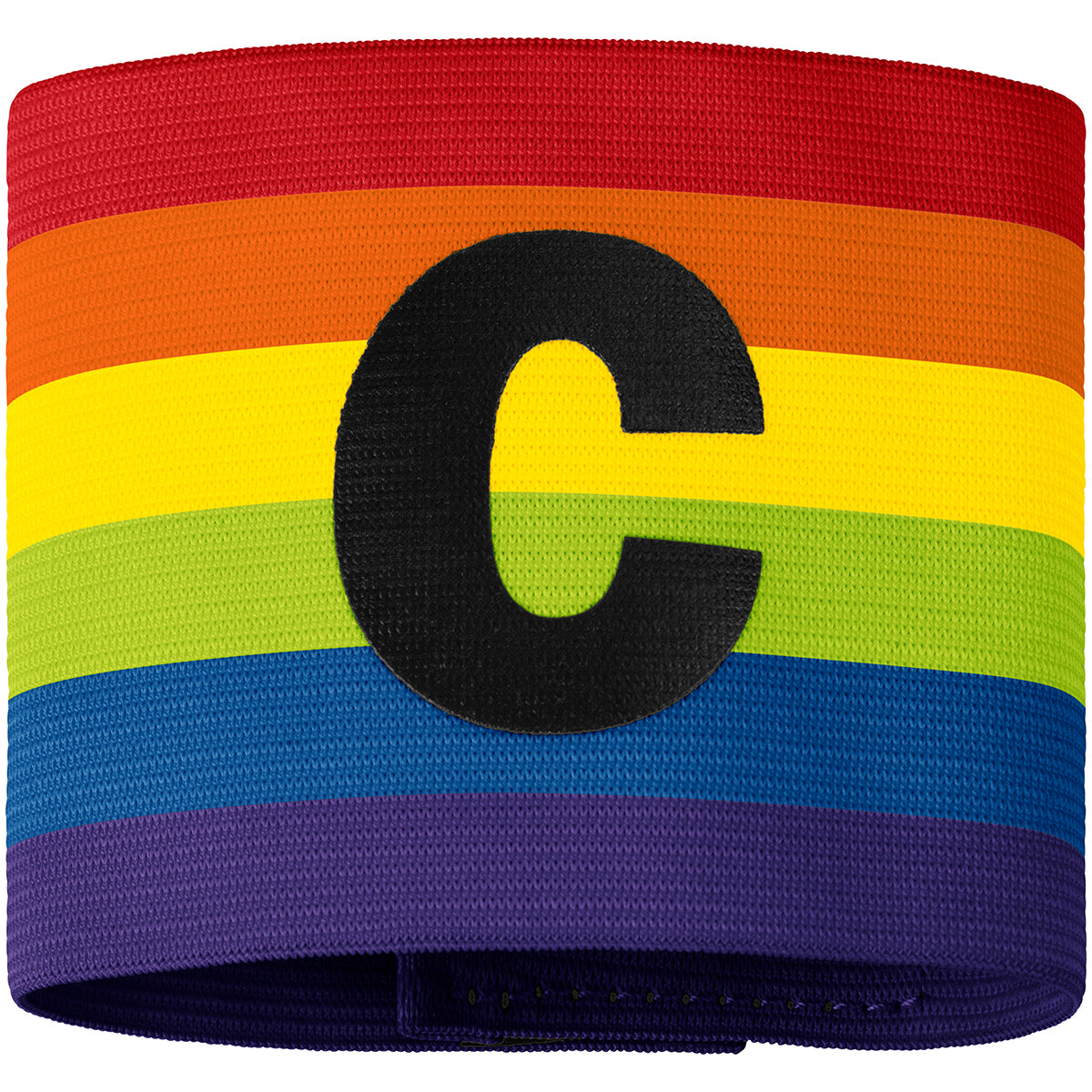 JAKO Kapitänsbinde regenbogen Front #farbe_regenbogen