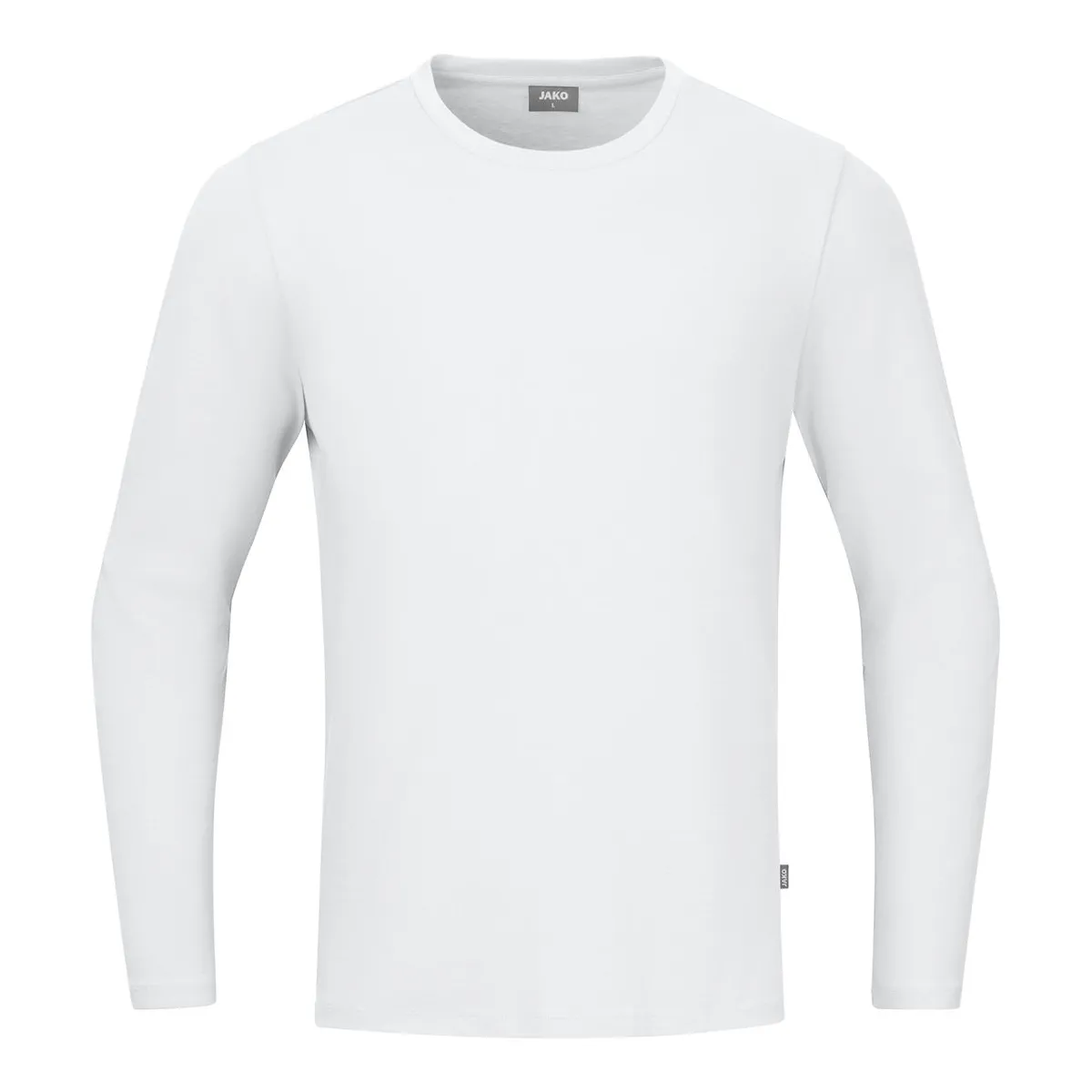 JAKO Longsleeve Organic Unisex weiss Front
