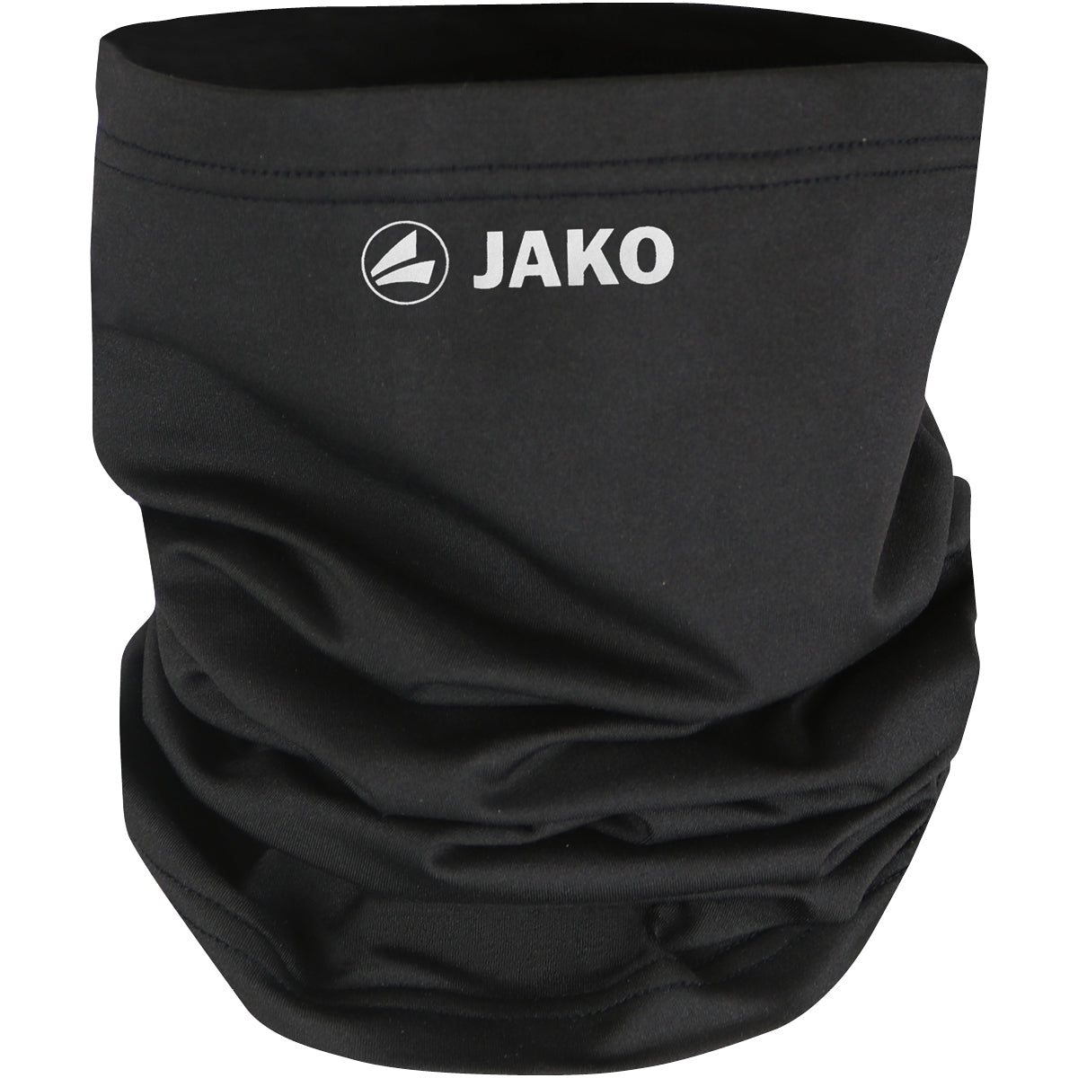 JAKO Neckwarmer Funktion schwarz Front #farbe_schwarz