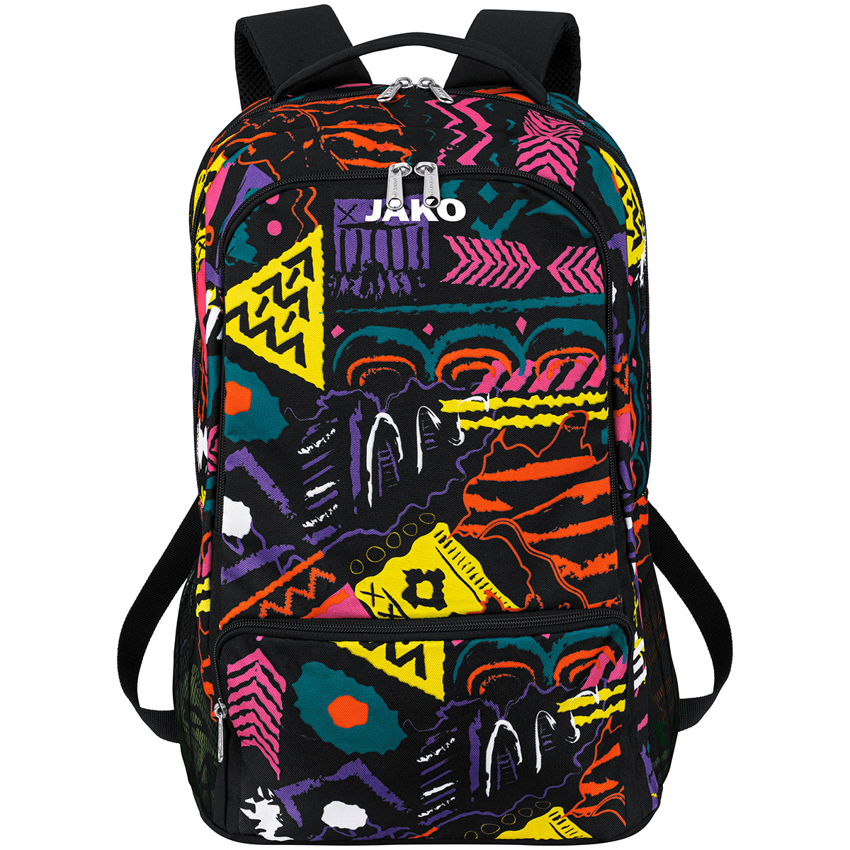 JAKO Rucksack Tropicana Unisex retro Front #farbe_retro
