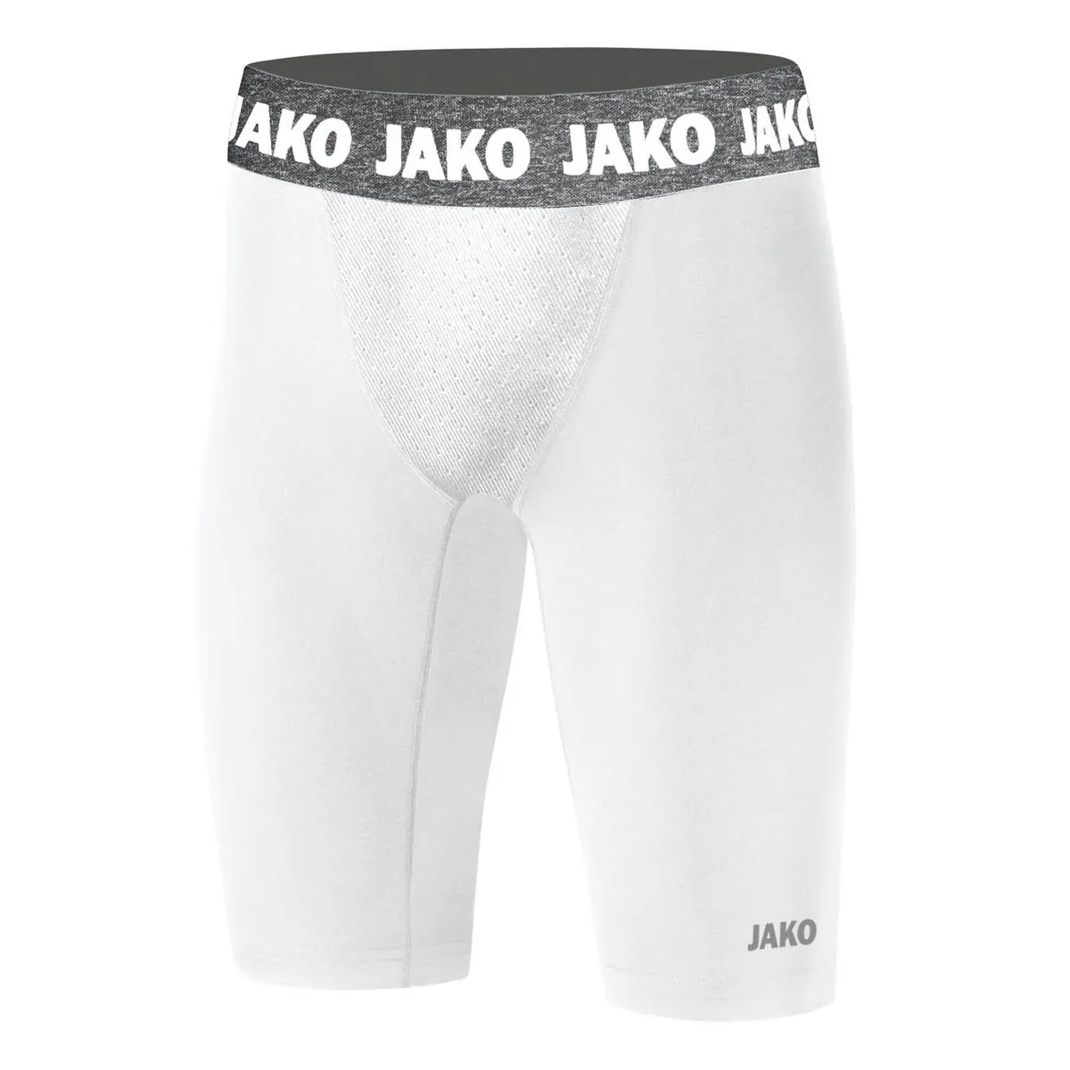 JAKO Short Tight Compression 2.0 Kinder weiss Front #farbe_weiss
