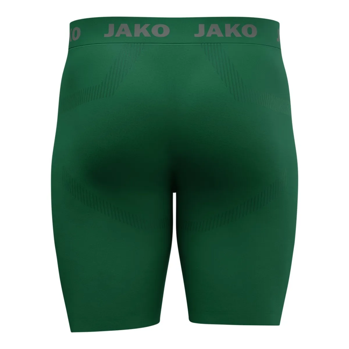 JAKO Short Tight Seamless Kinder dunkelgruen Rücken