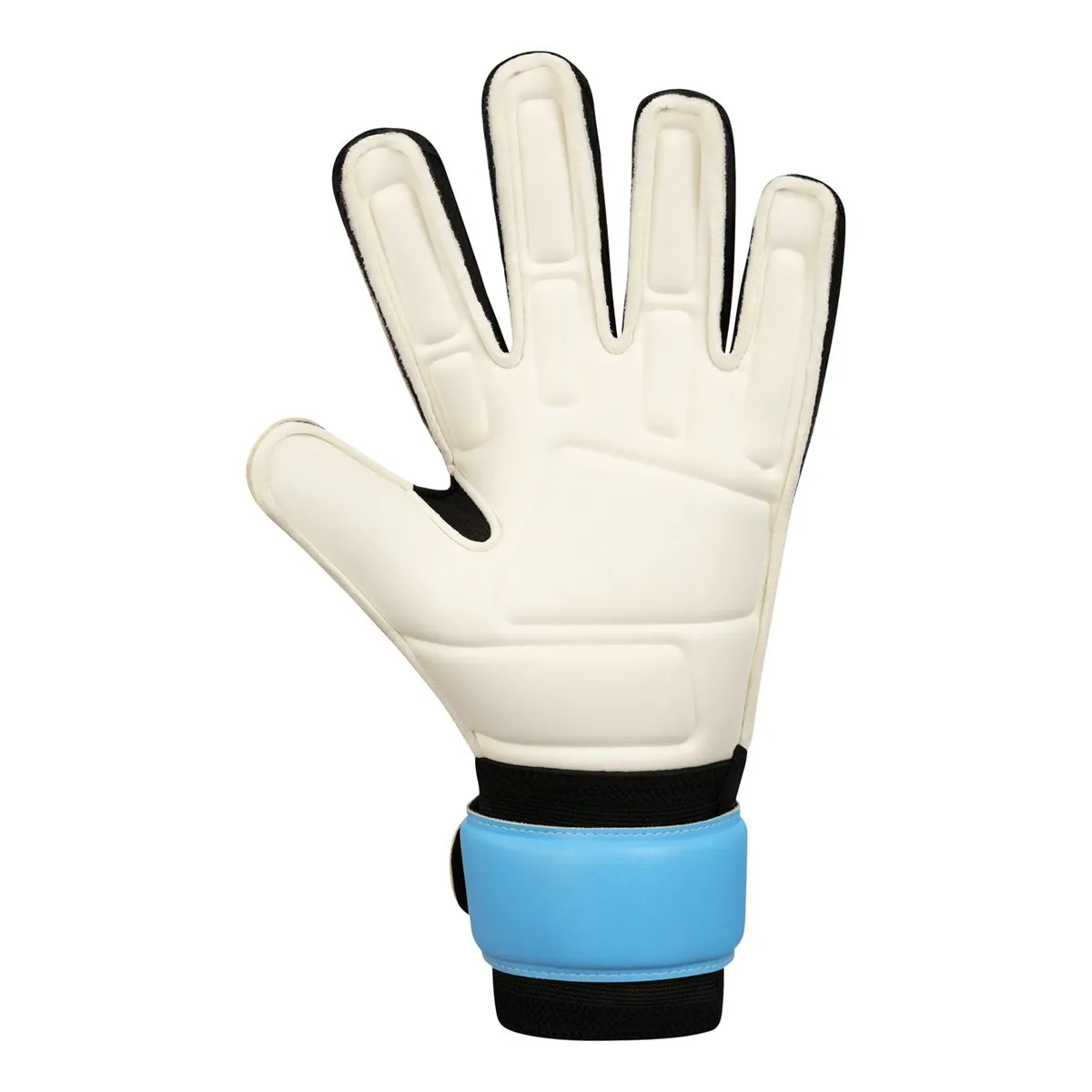 JAKO Torwarthandschuhe River Supersoft RC Unisex skyblue-coral-navy Rücken #farbe_skyblue-coral-navy