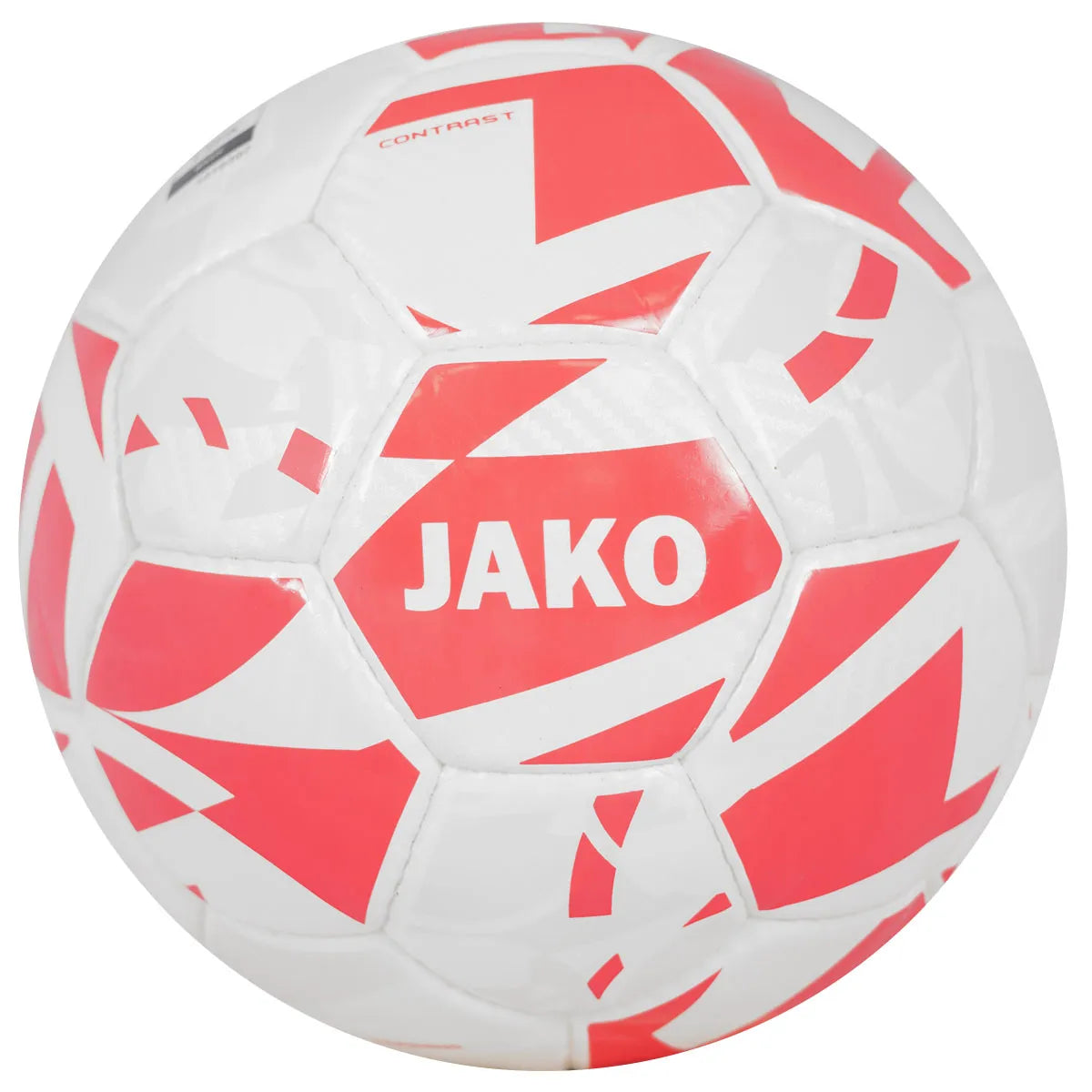 JAKO Fußball Contrast weiß/coral