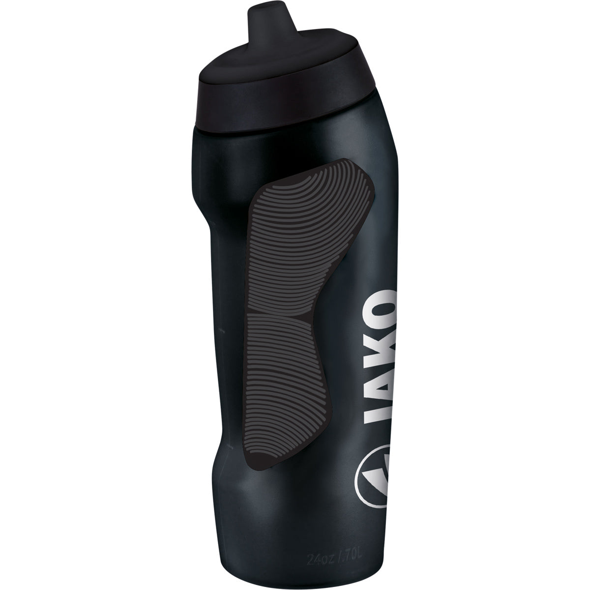 JAKO Trinkflasche Premium schwarz Front