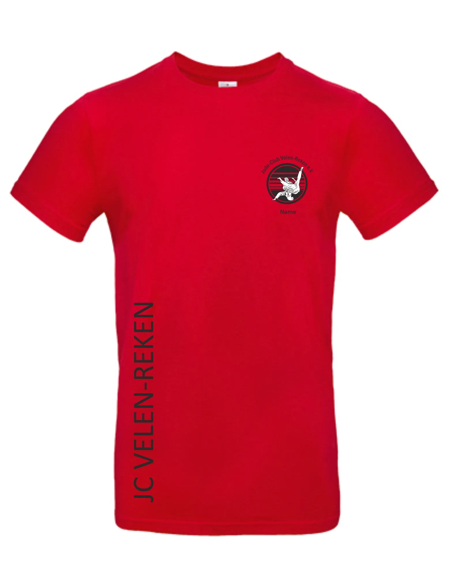 BIGTIME JC-Velen-Reken T-Shirt Rot