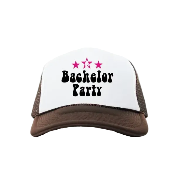 BIGTIME Junggesellenabschied JGA4 braun Cap Unisex braun Front #farbe_braun
