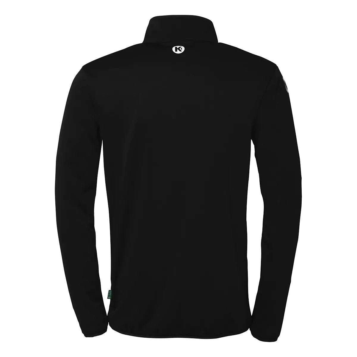 Kempa Aufwärmshirt 1/4-Zip Top Kinder schwarz Rücken