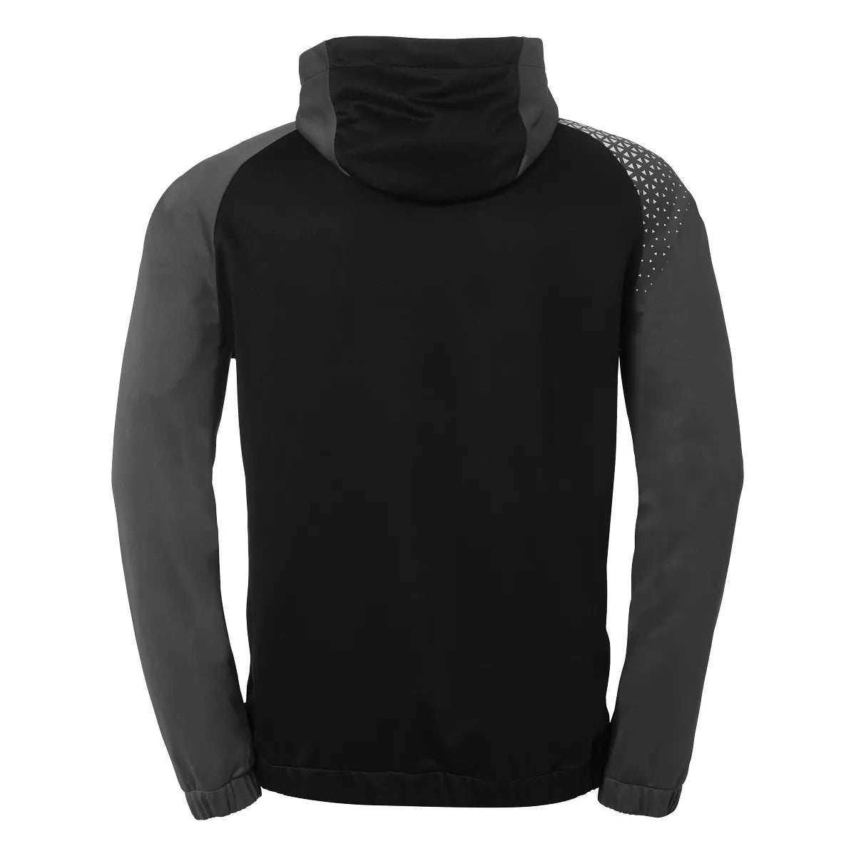 Kempa Kapuzenjacke Ambition 28 Unisex schwarz-anthra Rücken
