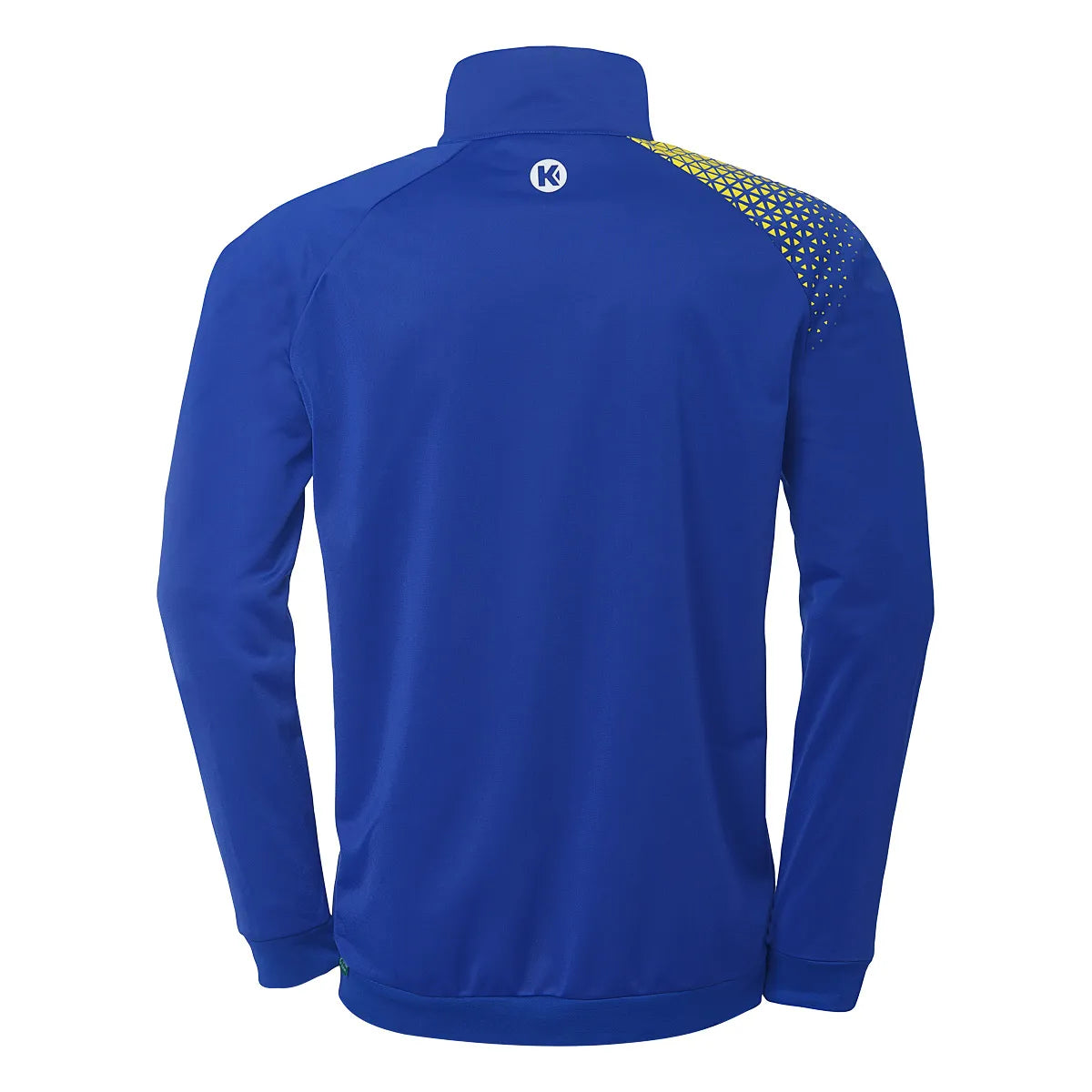 Kempa Trainingsjacke Ambition 28 Poly Unisex royal-limonengelb Rücken