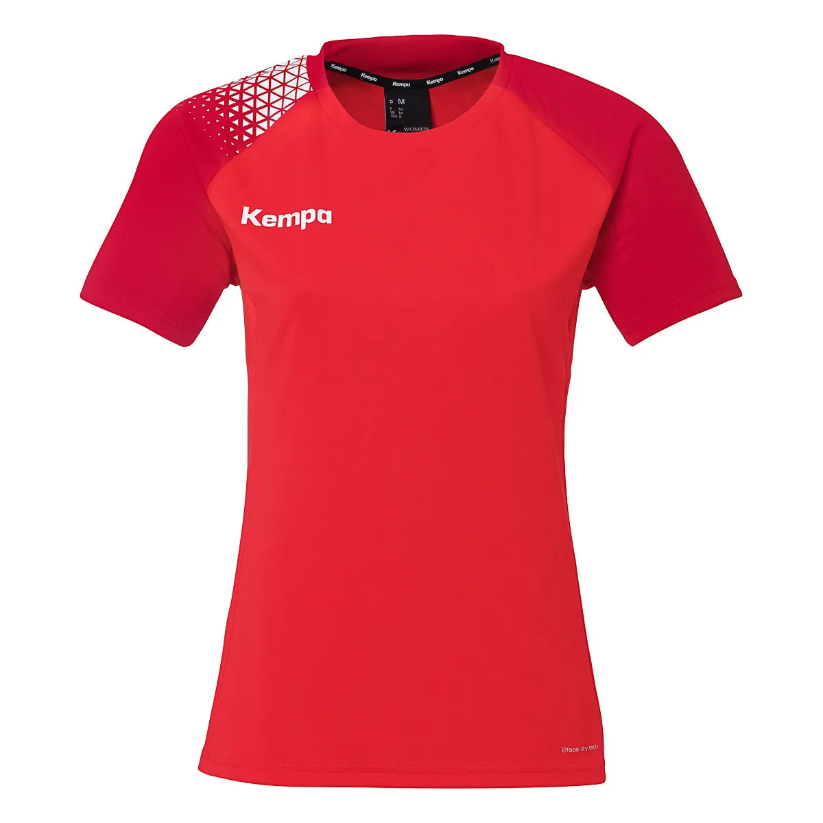 Kempa Trikot Ambition 28 Kurzarm Damen rot-chilirot Front