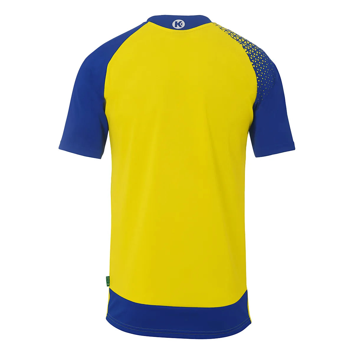 Kempa Trikot Ambition 28 Kurzarm Kinder limonengelb-royal Rücken