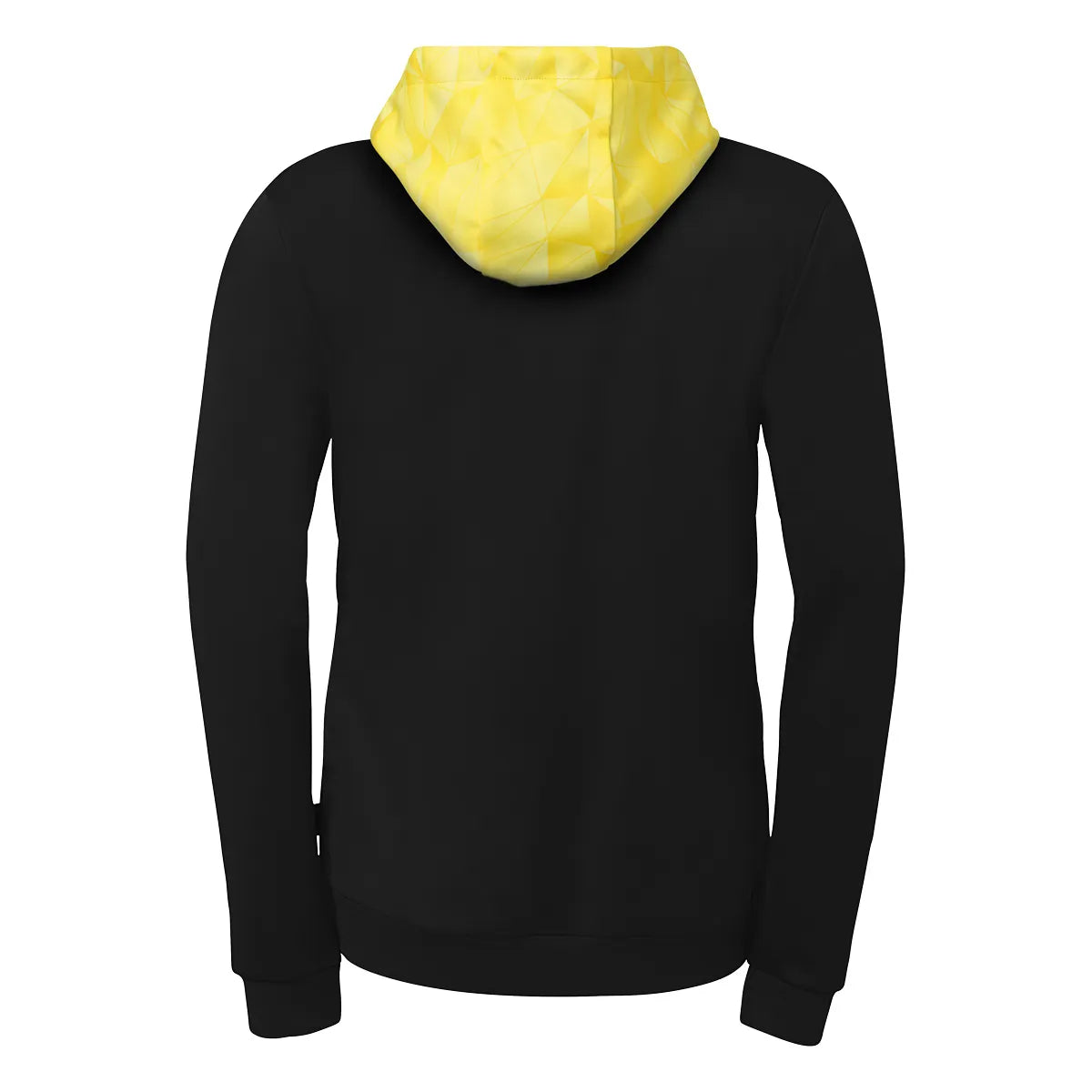 Kempa Kapuzenjacke Athletics 29 Damen schwarz-limonengelb Rücken