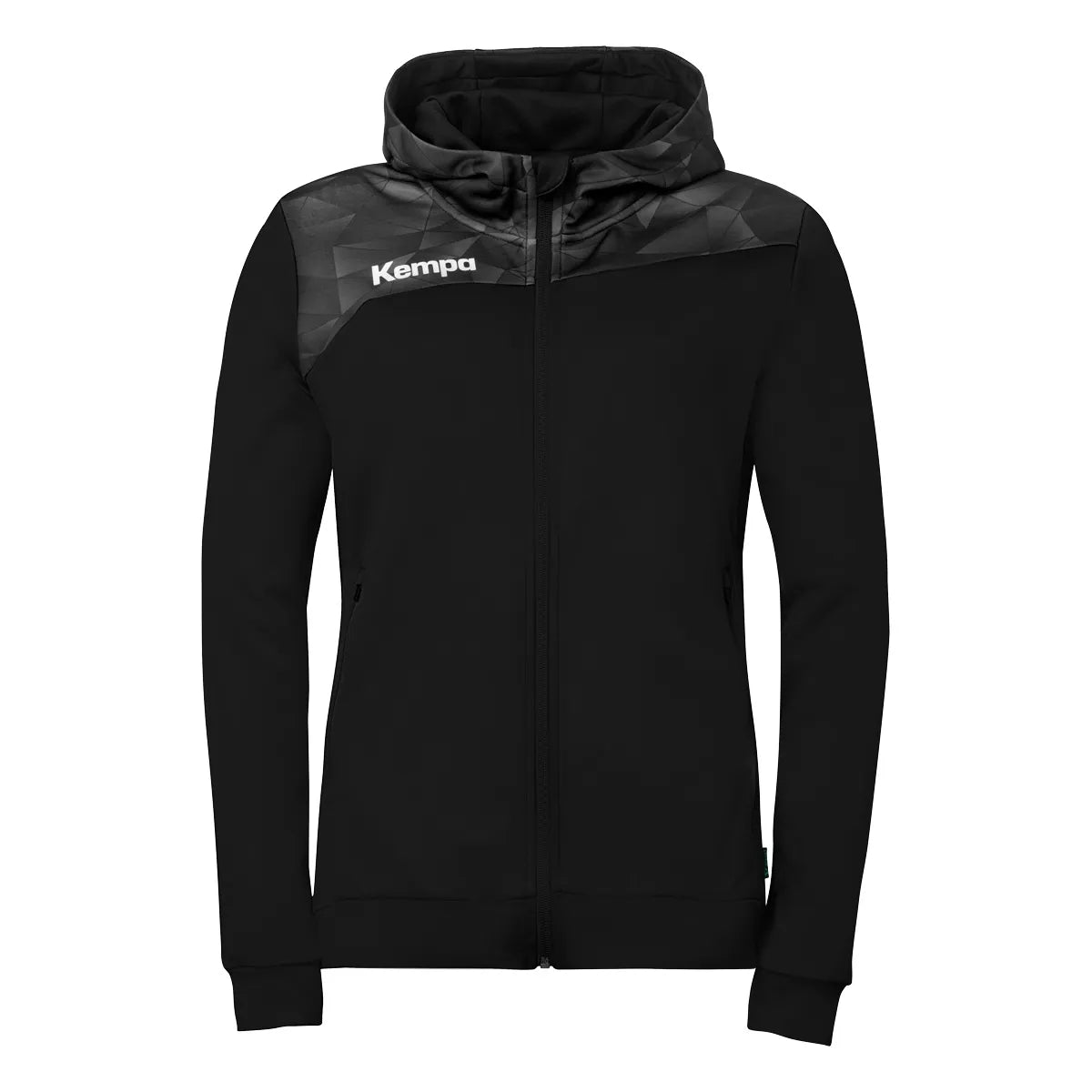 Kempa Kapuzenjacke Athletics 29 Damen schwarz Front