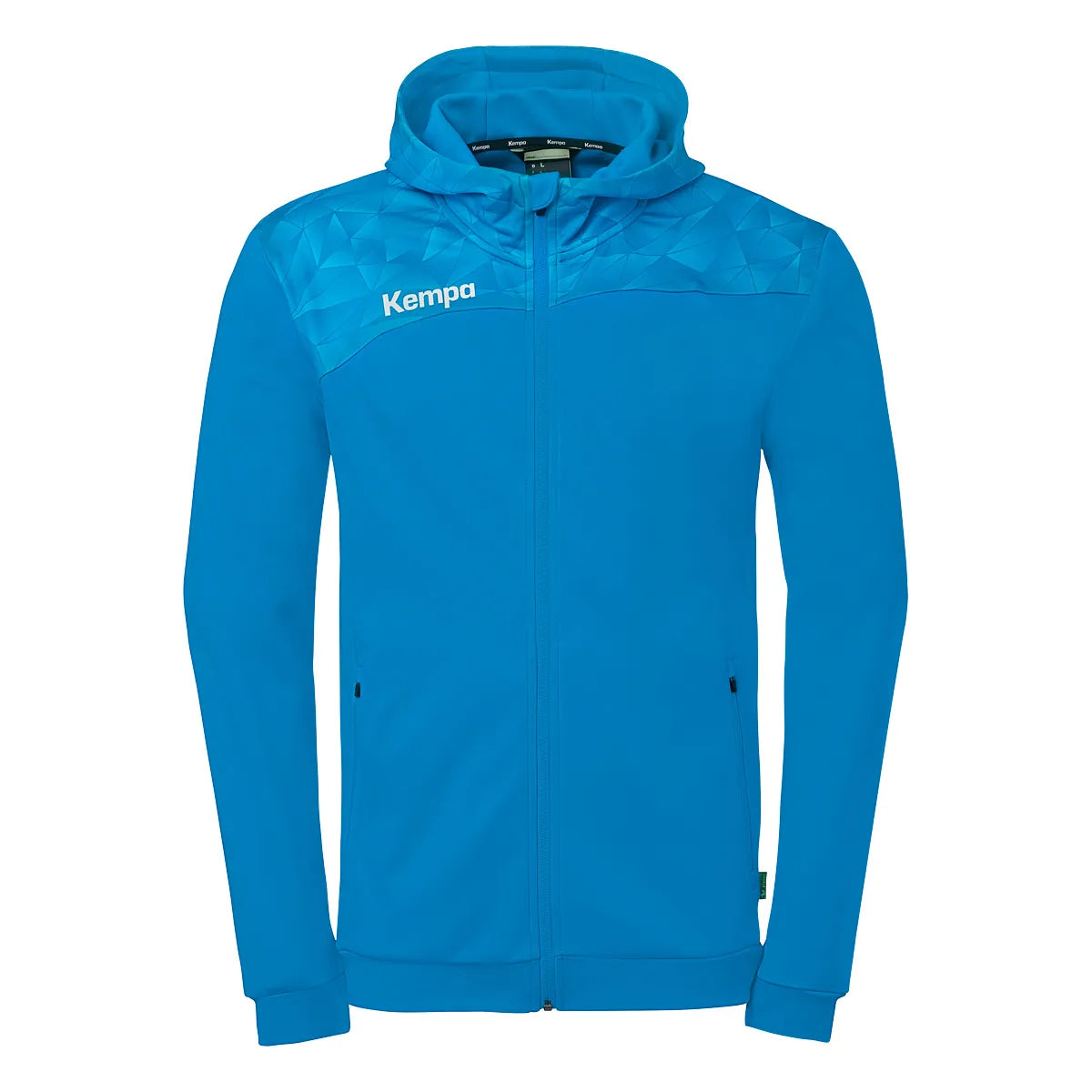 Kempa Kapuzenjacke Athletics 29 Kinder kempablau Front