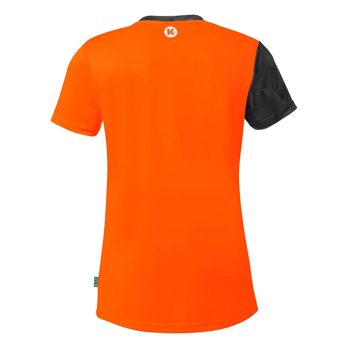 Kempa Trikot Athletics 29 Kurzarm Damen fluo-orange-schwarz Rücken