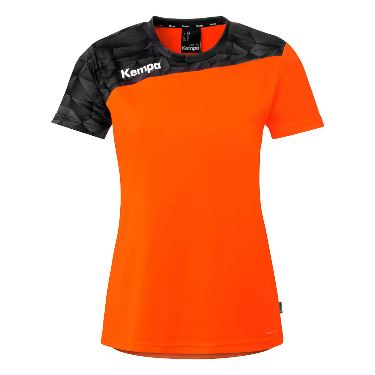Kempa Trikot Athletics 29 Kurzarm Damen fluo-orange-schwarz Front