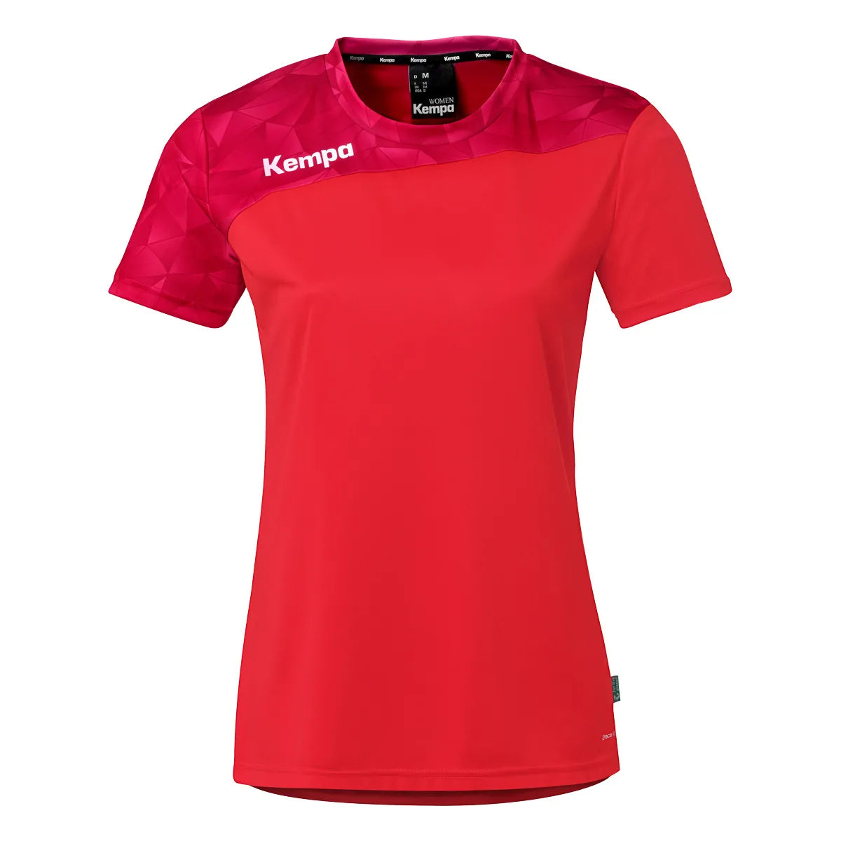 Kempa Trikot Athletics 29 Kurzarm Damen rot-chilirot Front