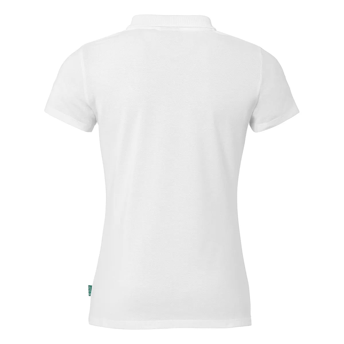 Kempa Poloshirt Classic Damen weiss Rücken #farbe_weiss