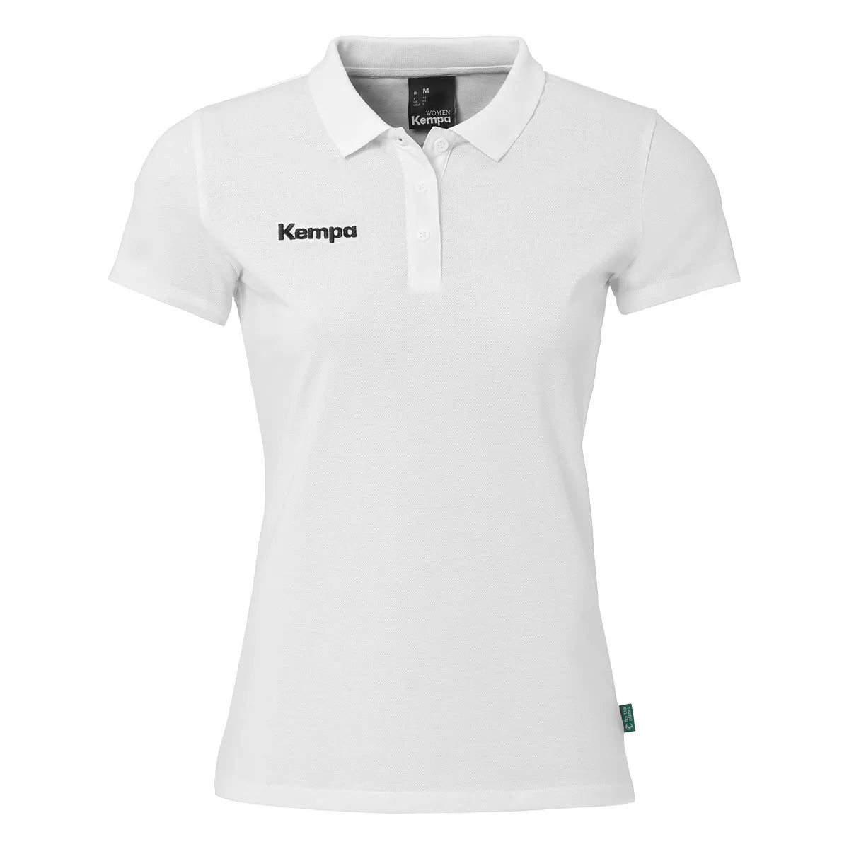 Kempa Poloshirt Classic Damen weiss Front #farbe_weiss