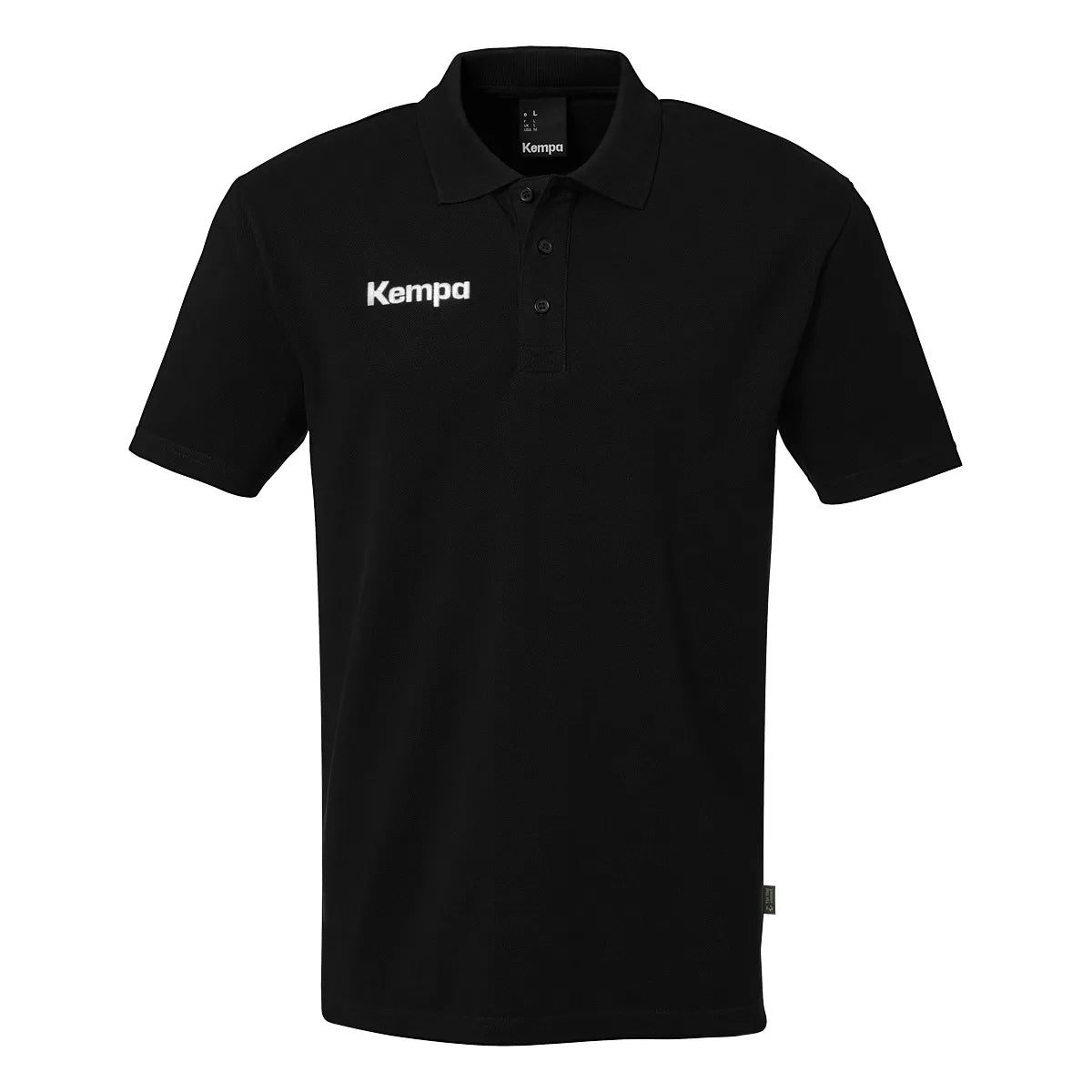 Kempa Poloshirt Classic Kinder schwarz Front