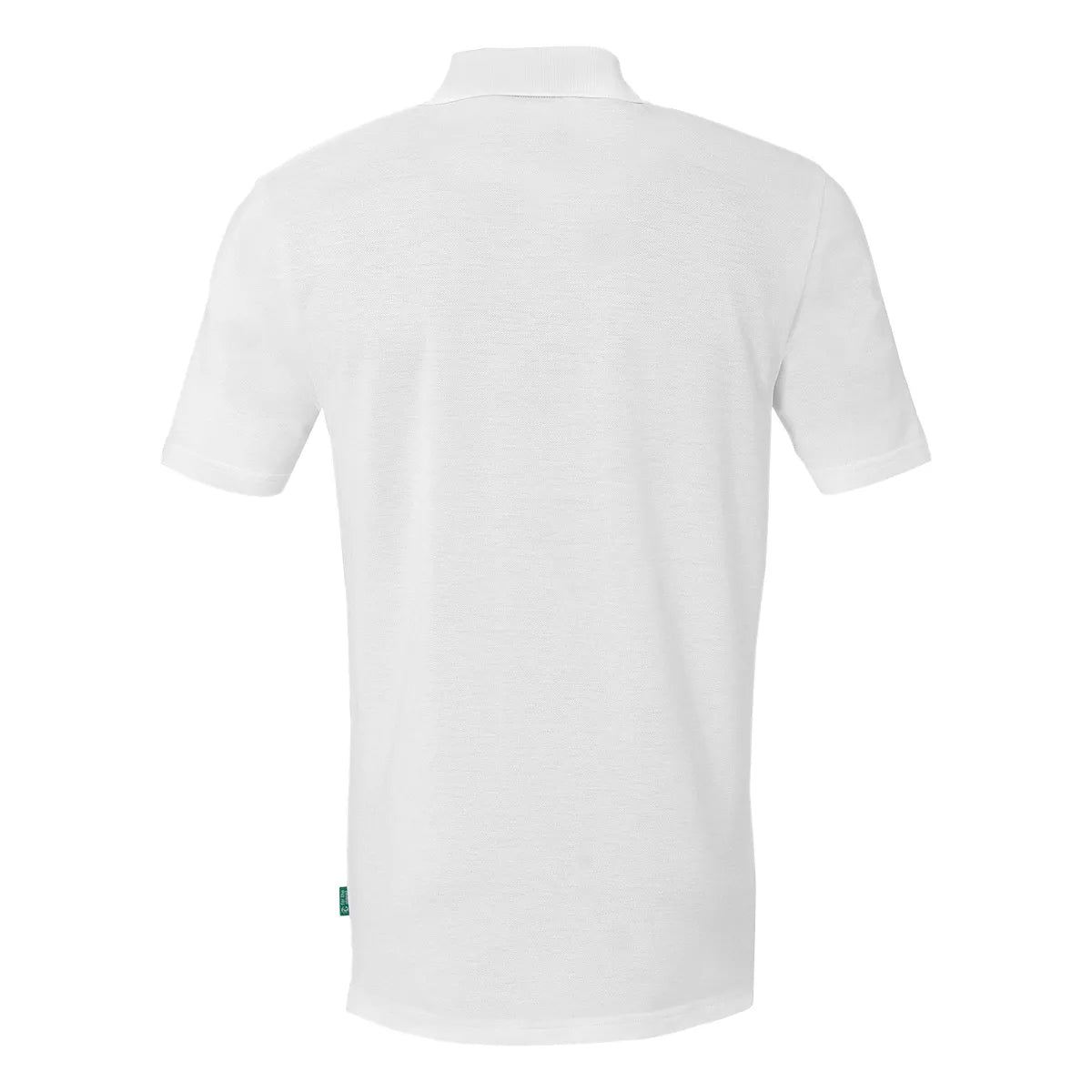 Kempa Poloshirt Classic Unisex weiss Rücken