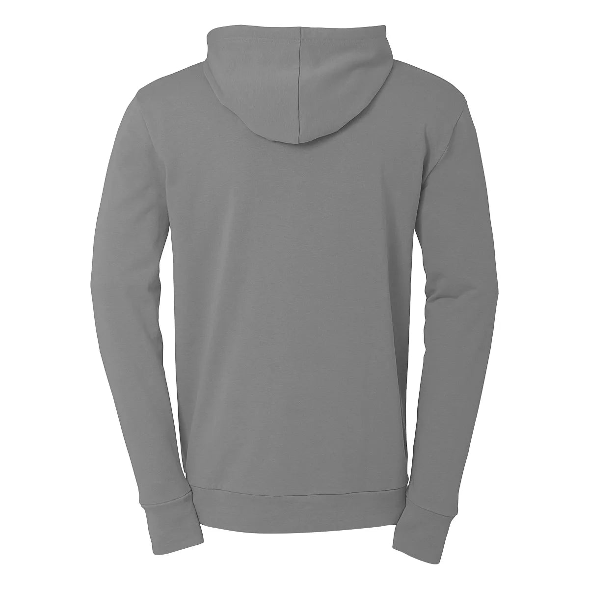 Kempa Kapuzenpullover Unisex steingrau Rücken