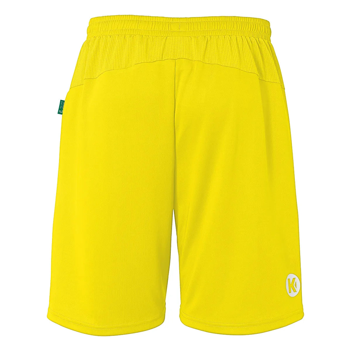 Kempa Short Performance Unisex limonengelb Rücken