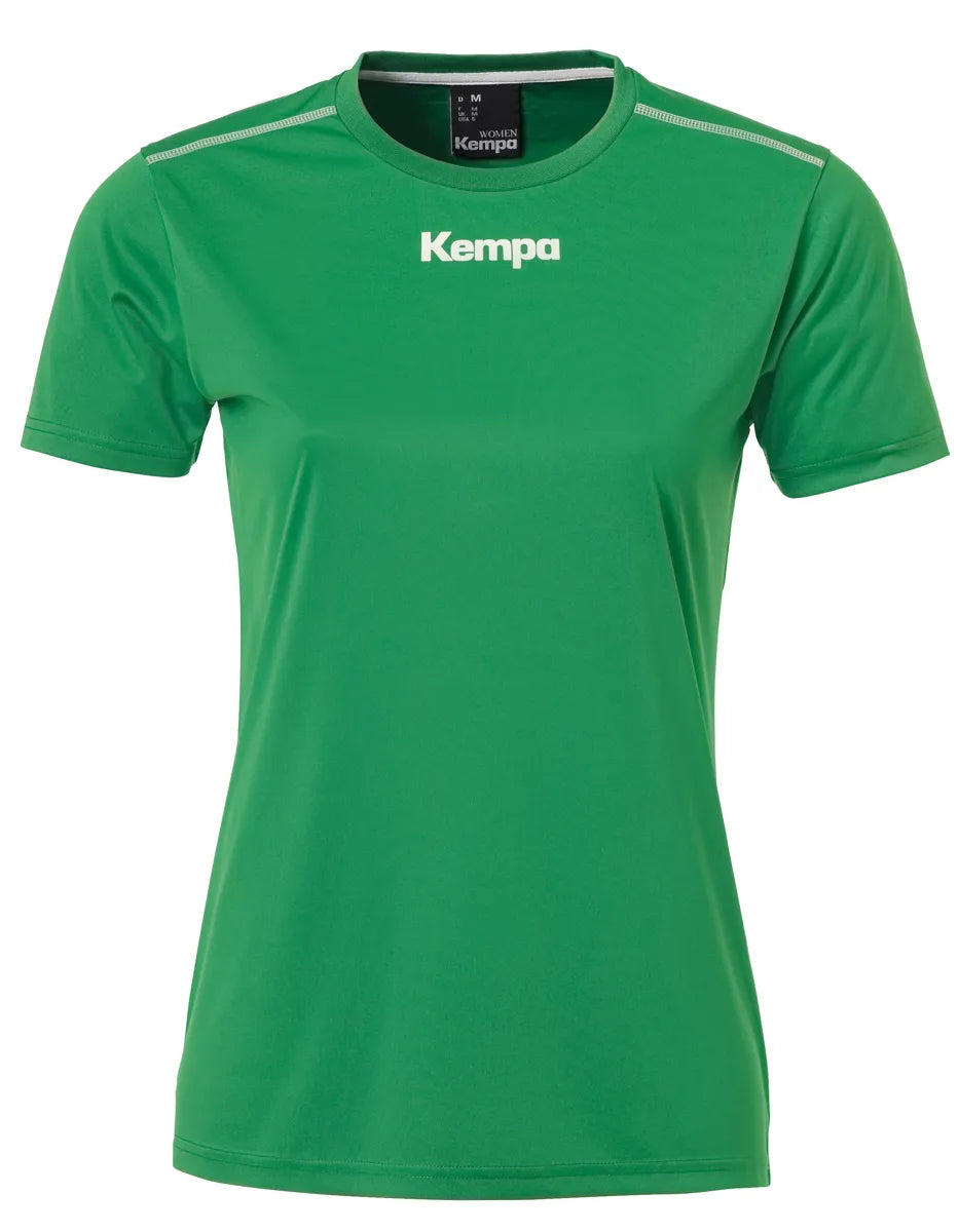 Kempa Poloshirt Poly Damen gruen Front