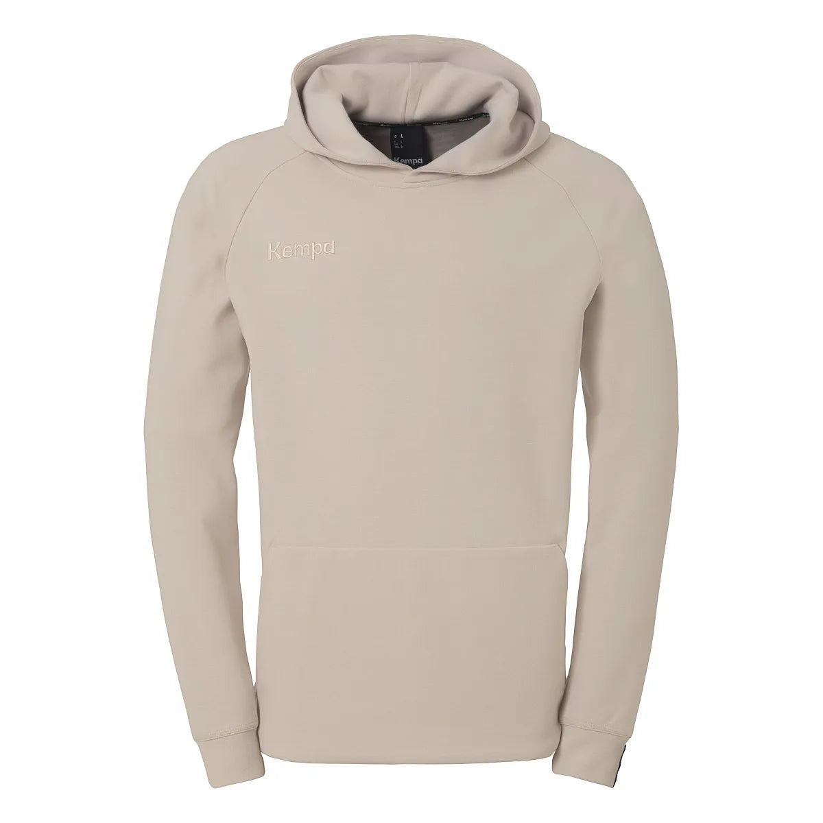 Kempa Kapuzenpullover STMNT Kinder beige Front #farbe_beige