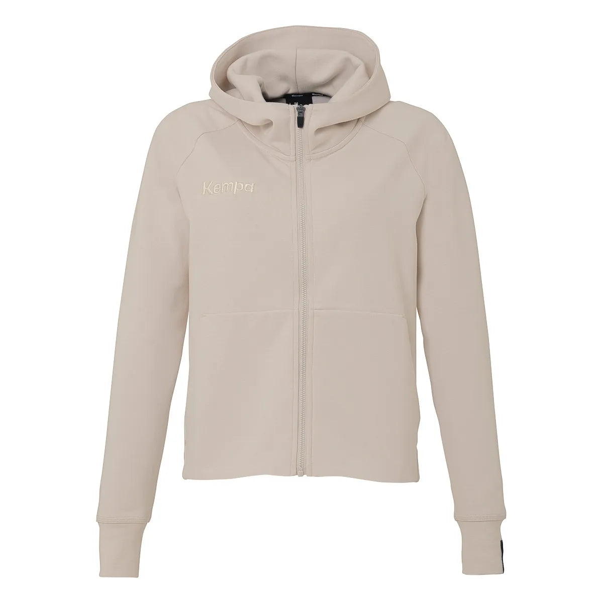 Kempa Kapuzenjacke STMNT Damen beige Front