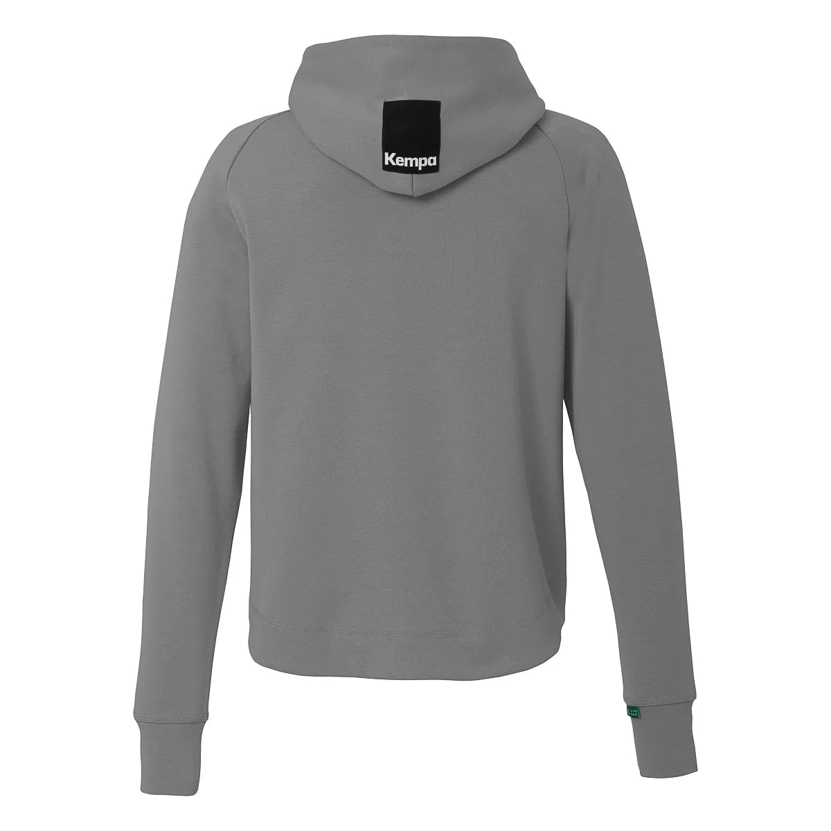 Kempa Kapuzenjacke STMNT Damen steingrau Rücken #farbe_steingrau