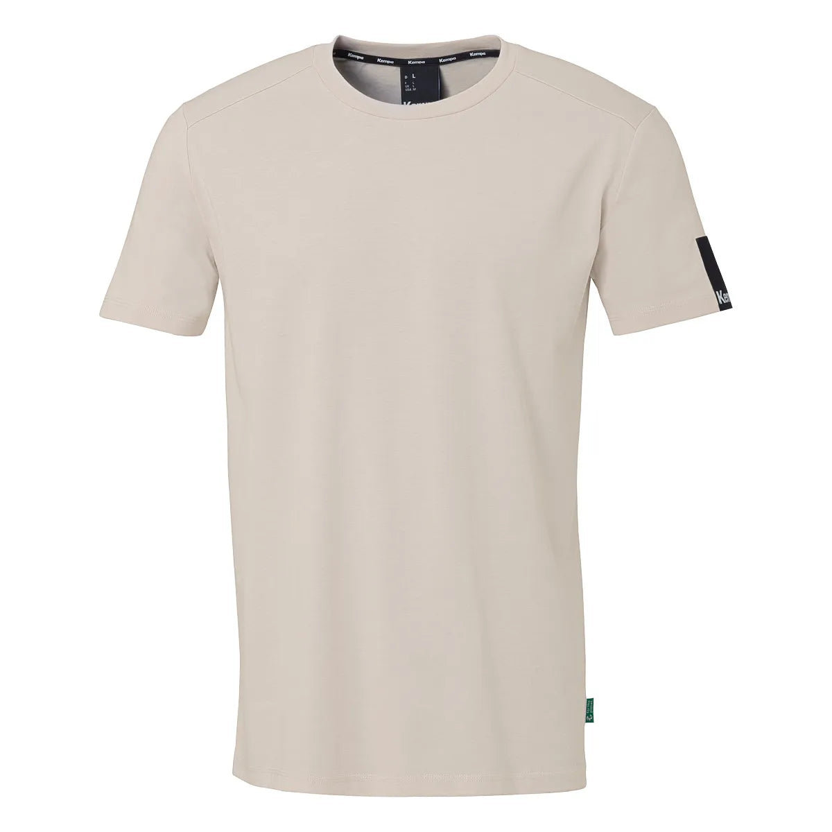 Kempa T-Shirt STMNT Cotton Kurzarm Unisex beige Front #farbe_beige