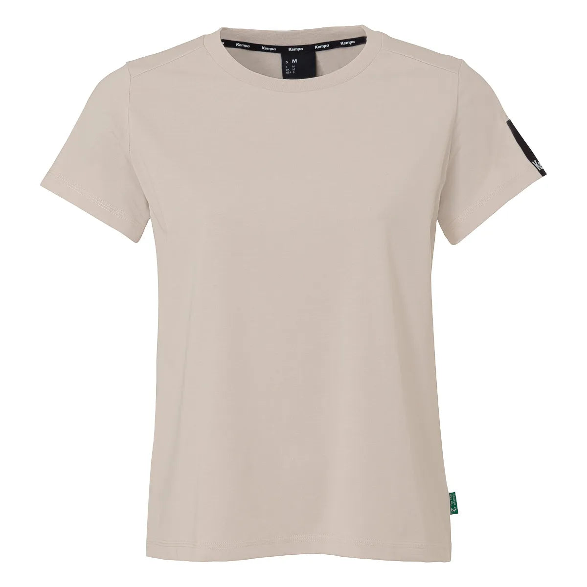Kempa T-Shirt STMNT Cotton Kurzarm Damen beige Front