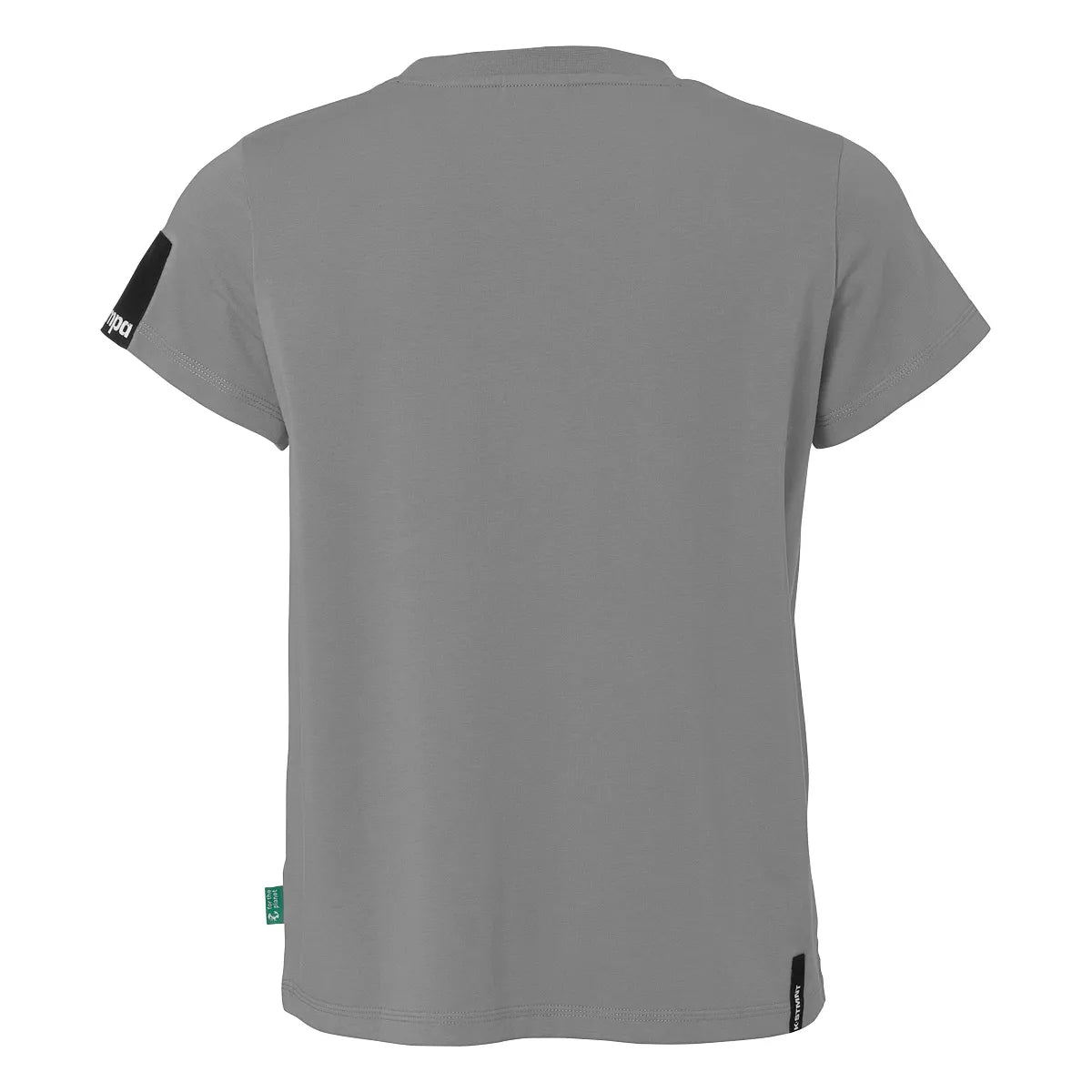 Kempa T-Shirt STMNT Cotton Kurzarm Damen steingrau Rücken