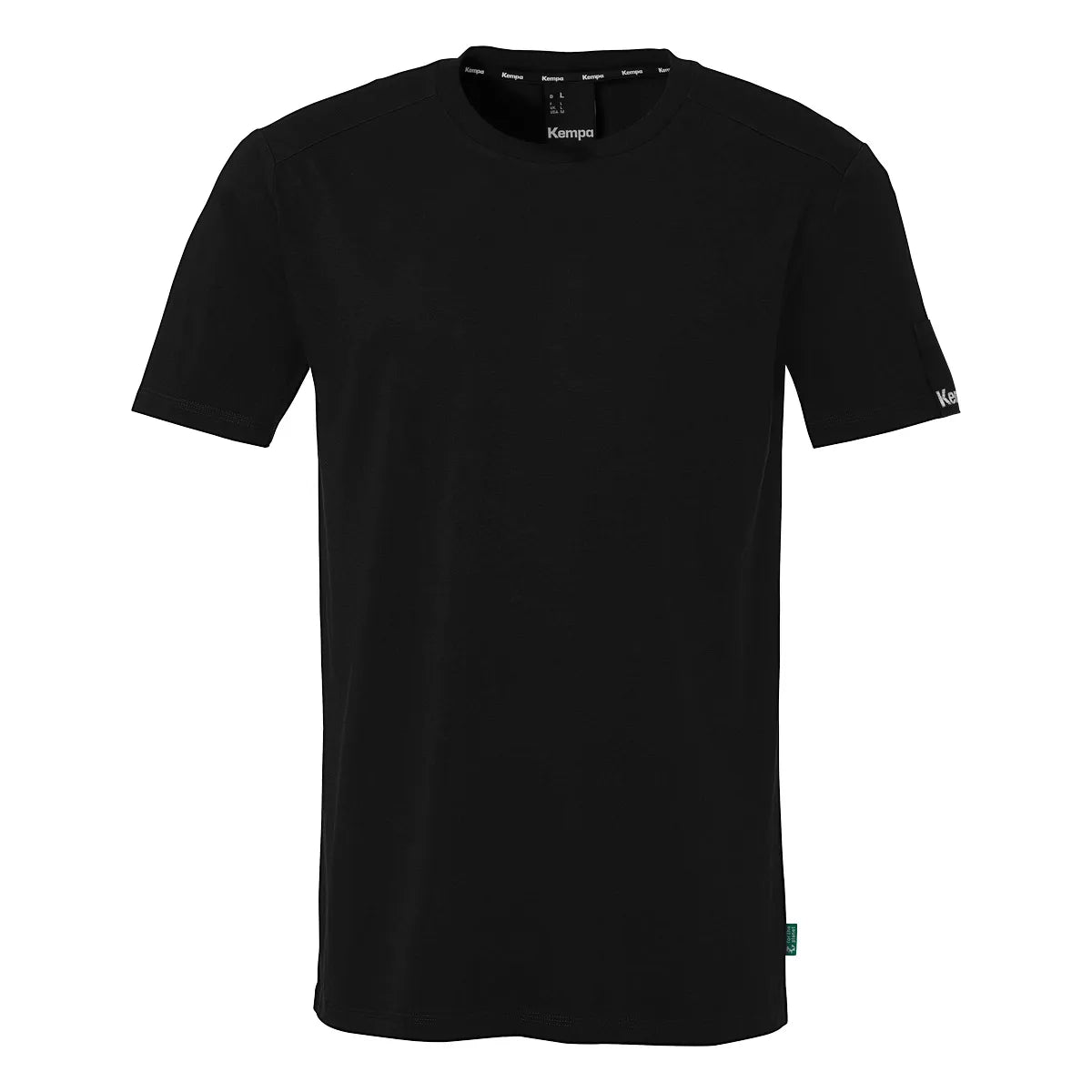 Kempa T-Shirt STMNT Cotton Kurzarm Kinder schwarz Front