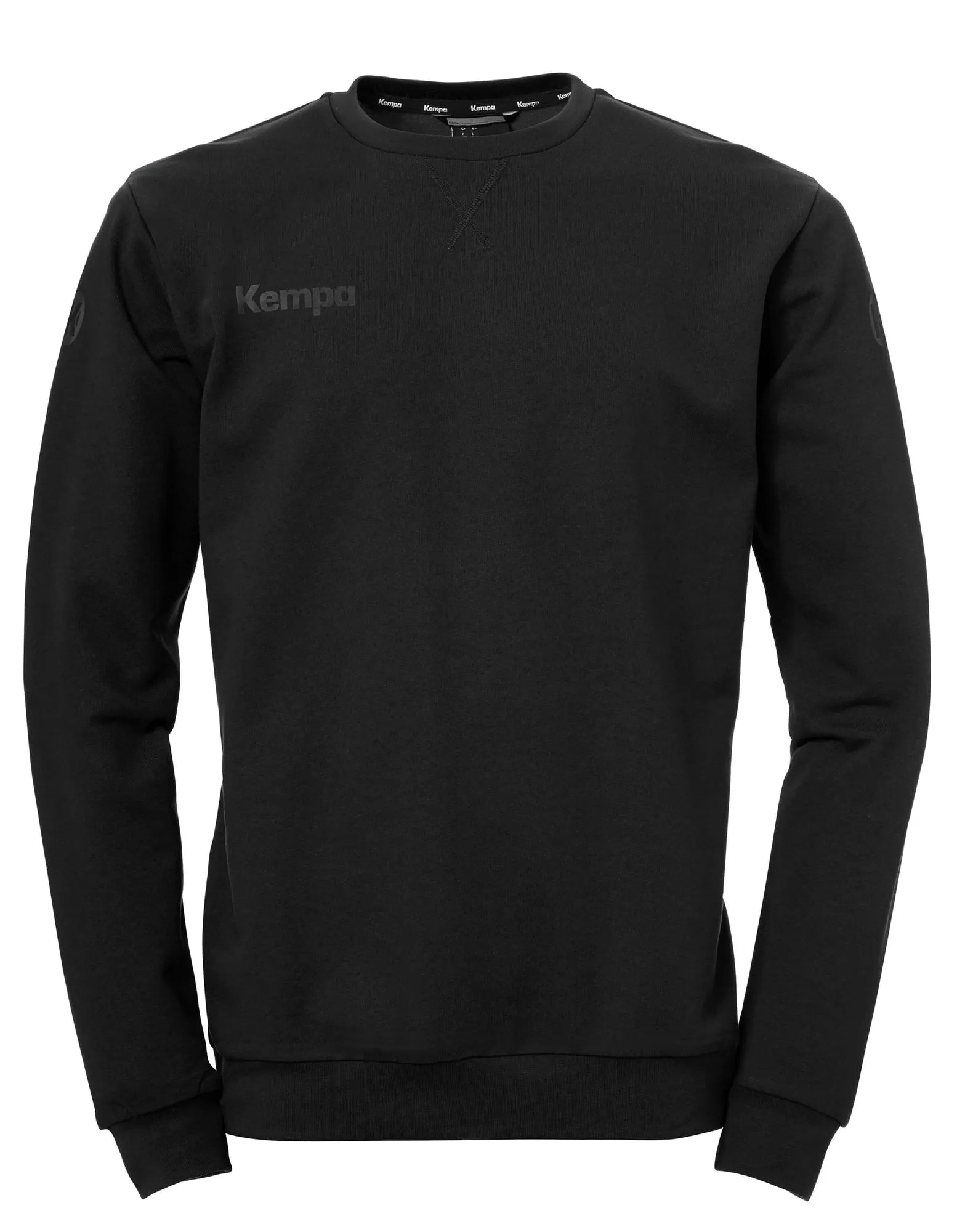 Kempa Aufwärmshirt Training Top Unisex schwarz Front